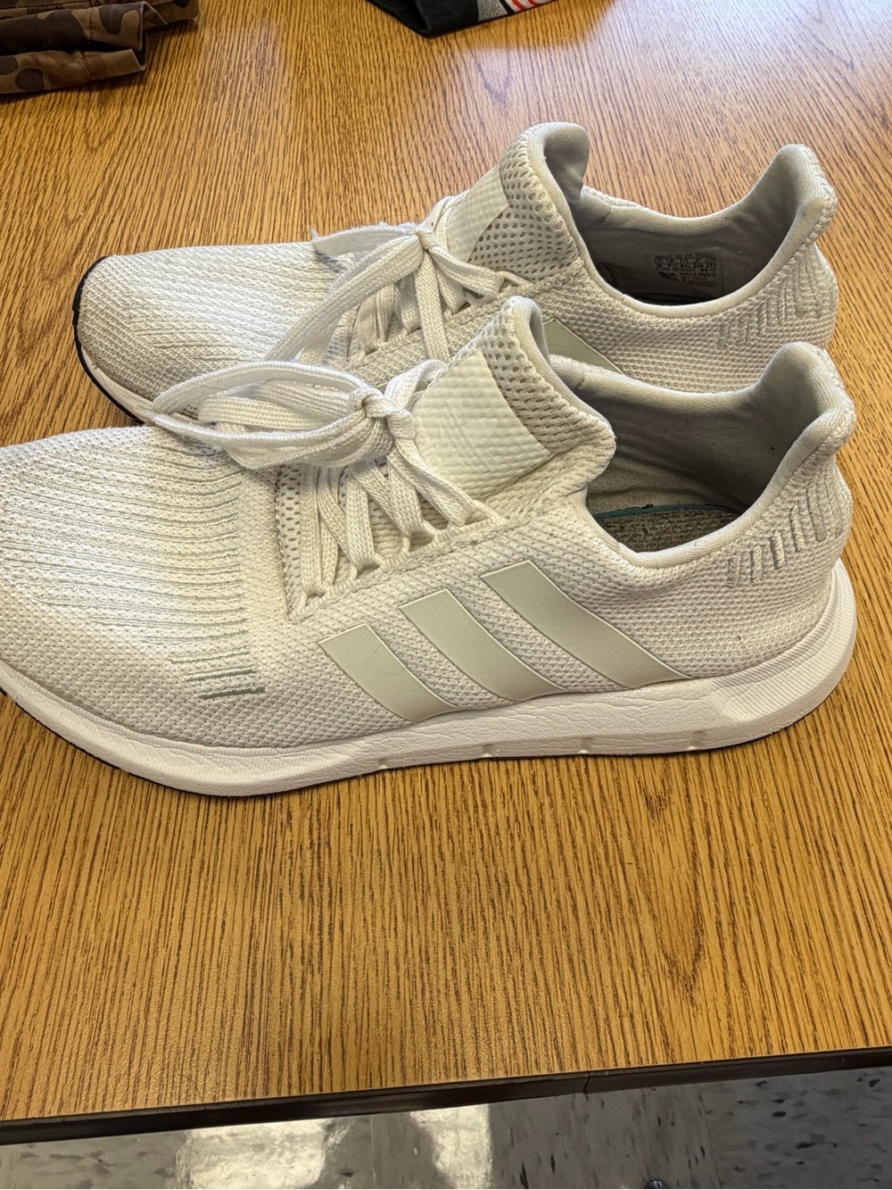 adidas Off-White Knit Trainer Sneakers